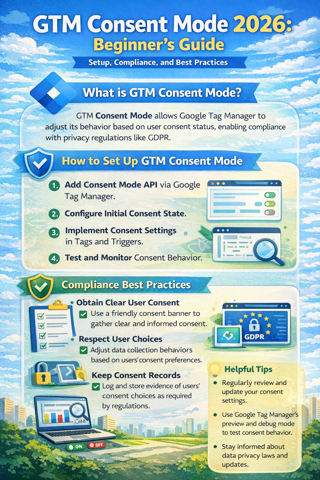 GTM Consent Mode 2026 Setup & Compliance Structure