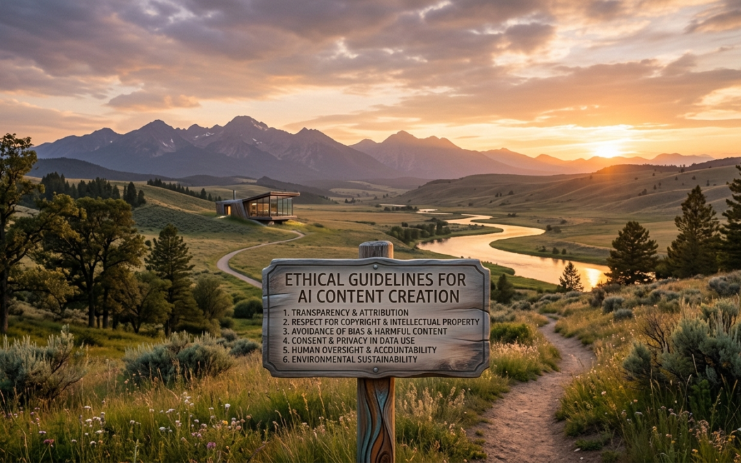 Ethical Guidelines for AI Content Creation