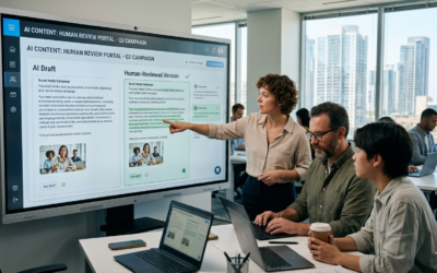 Human Oversight in AI Marketing Content